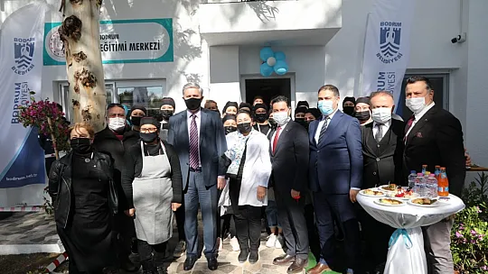 Bodrum Belediyesi Öncülüğünde, Halk Eğitim Merkezi'ne hizmet binası kazandırıldı