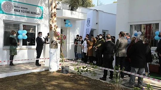 Bodrum Belediyesi Öncülüğünde, Halk Eğitim Merkezi'ne hizmet binası kazandırıldı