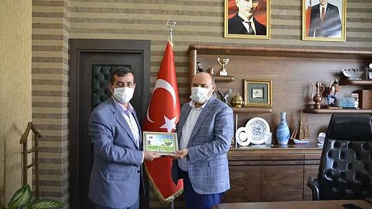 Dernek Başkanı Güven'den teşekkür ziyareti