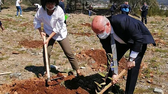 ADD Fethiye Şubesi'nden fidan dikme etkinliği