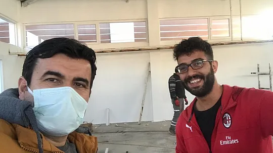 Güreş salonunda hazırlıklar tamam 