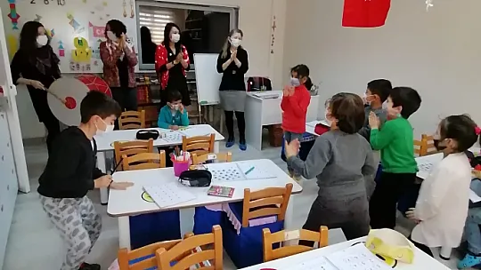 Miniklerden farkındalık etkinlikleri