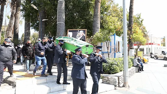 Belediyeden emekli zabıta komiseri için son görev