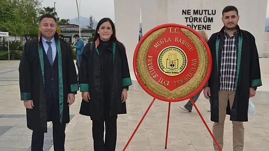 Avukatlar Günü Fethiye'de de kutlandı 