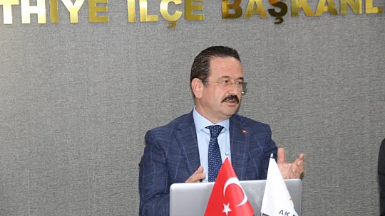 İlçe Başkanı Öztürk'ten gündem değerlendirmesi 