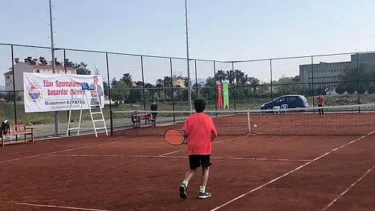 Dalaman 14 Yaş Bahar Tenis Turnuvası'na ev sahipliği yaptı