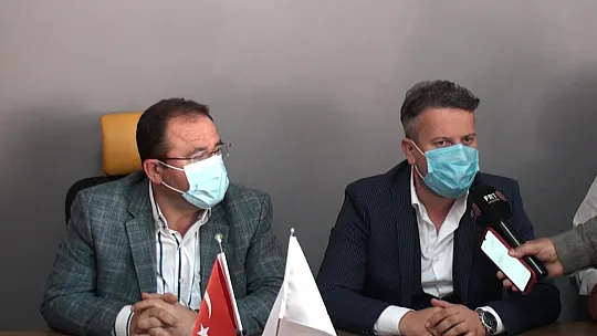 İl Başkanı Akmeşe'den teşekkür ziyareti 