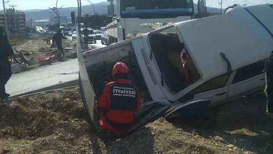 Yatağan'da kaza: 2 yaralı