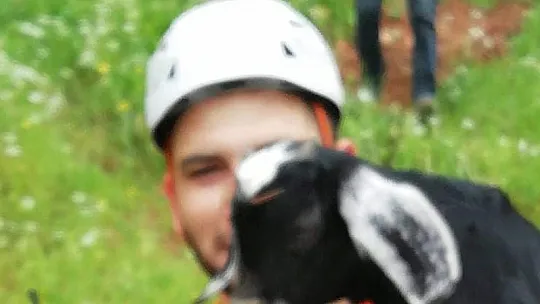 1 keçi ve 2 oğlağı MAG AMESAR ekibi kurtardı 