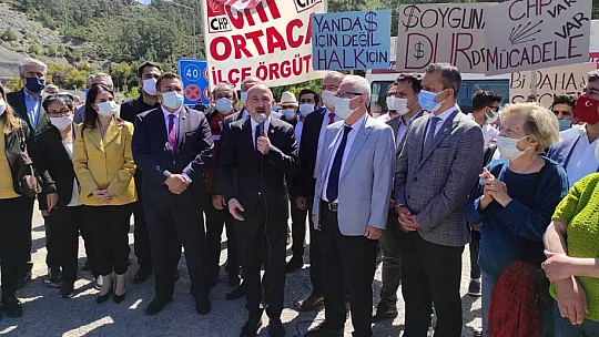 CHP'li Ali Öztunç, Göcek Tüneli uzunluğuna göre  Türkiye'nin en pahalı tüneli