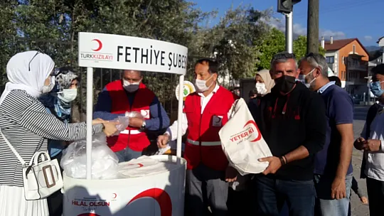 Türk Kızılay Fethiye Şubesi etkinliklerini sürdürüyor