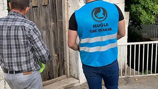 Muğla Ülkü Ocakları'ndan gönül harekatı 