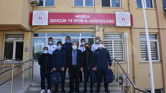 Sporcular ve antrenörlerden İlman'a ziyaret