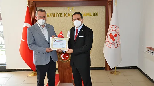 Kaymakam Fırat, STK temsilcilerine teşekkür etti 