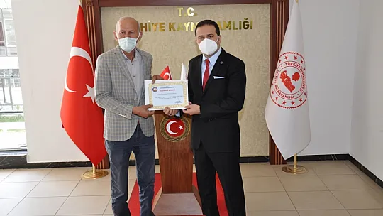 Kaymakam Fırat, STK temsilcilerine teşekkür etti 