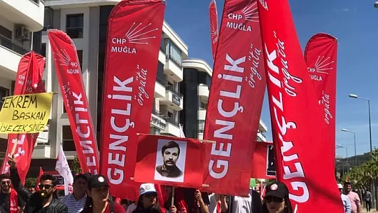 Muğla CHP  Gençlik Kolları 1 Mayıs bildirisi