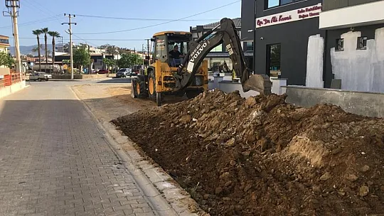 Parke kaplama çalışmaları tamamlandı