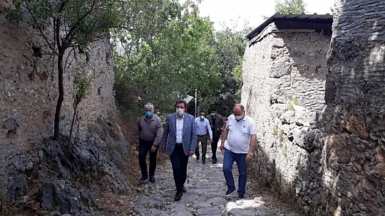 Vali Orhan Tavlı, turizm sezonu öncesi Fethiye'de incelemelerde bulundu