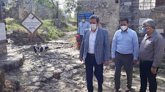 Vali Orhan Tavlı, turizm sezonu öncesi Fethiye'de incelemelerde bulundu