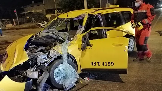 Fethiye'de feci kaza: 2 yaralı