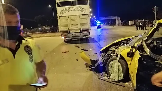Fethiye'de feci kaza: 2 yaralı
