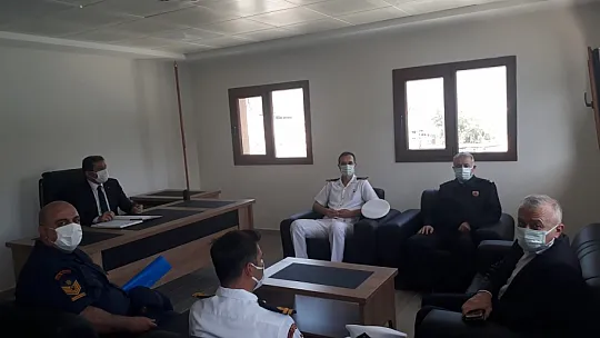 Muğla Valisi Orhan Tavlı, İnşa Faaliyetleri Devam Eden Sahil Güvenlik Karakolu ve Göcek Koylarında İncelemelerde Bulundu