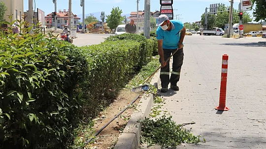 Seydikemer'de refüj bakım çalışmaları sürüyor