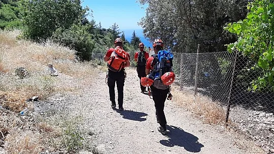Tatilcileri JAK timi kurtardı