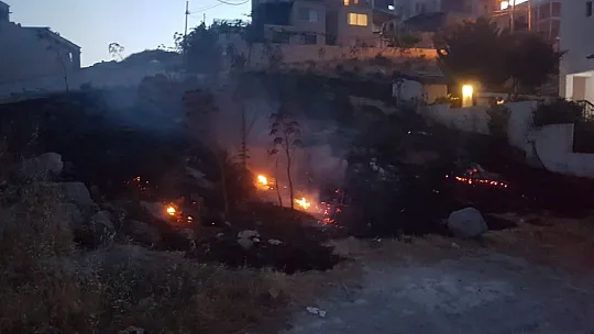 Bodrum'da peş peşe yangınlar