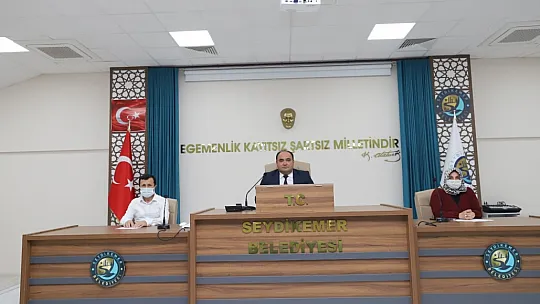 Seydikemer Belediyesi Haziran ayı için toplandı