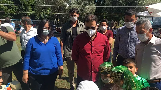 Miniklerin proje sunumuna Kaymakam Fırat'ta katıldı