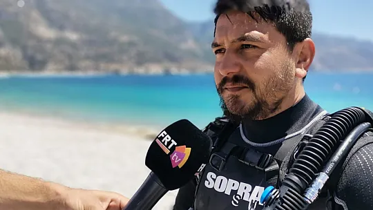 MUÇEV'den Ölüdeniz'de dip temizliği