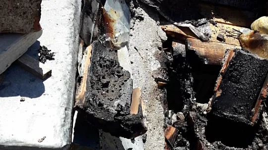 Baca yangını söndürüldü