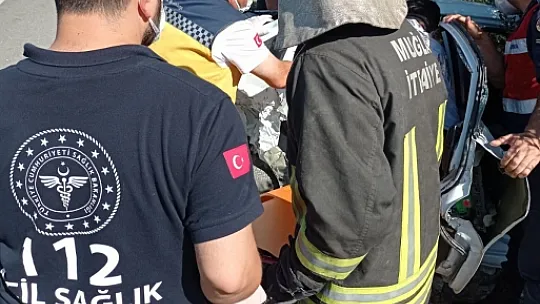 Ula'da trafik kazası