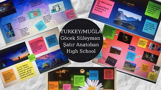 Göcek Süleyman Şatır Anadolu Lisesinin Uluslararası Etwinning Projesi