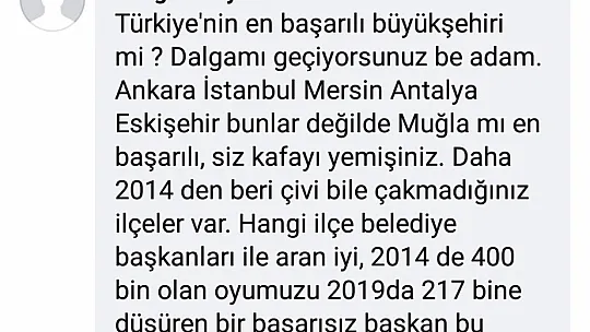 Muğla'da olmayan alt ve üst yapıya birincilik ödülü geldi