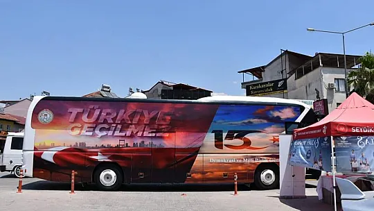 15 Temmuz Demokrasi ve Milli Birlik Günü otobüsleri halkla buluşuyor