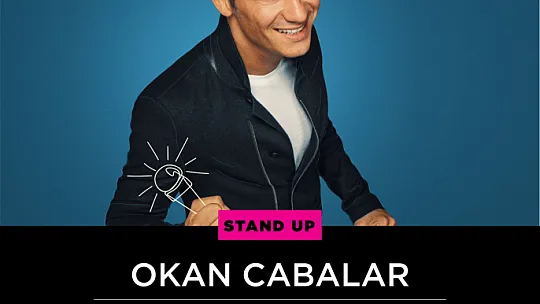 Okan Çabalar, tek kişilik stand up gösterisi ile Bodrum mi'TERRACE açık hava sahnesinde!