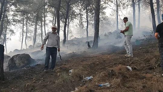 Seydikemer yangını kontrol altına alındı