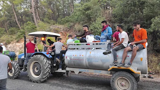 Seydikemer yangını kontrol altına alındı