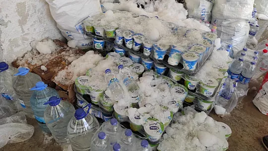Vatandaşlardan yangın bölgesine anlamlı destek