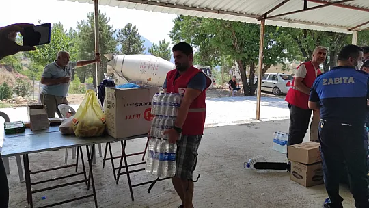 Kızılay, Seydikemer için seferber oldu