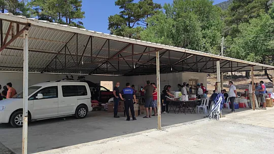 Kızılay, Seydikemer için seferber oldu