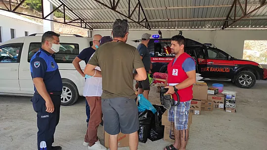 Kızılay, Seydikemer için seferber oldu