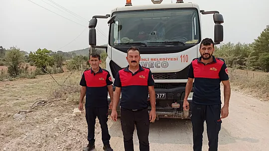 Hakkari Şemdinli'den, Muğla'ya destek