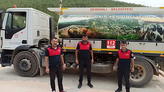 Hakkari Şemdinli'den, Muğla'ya destek