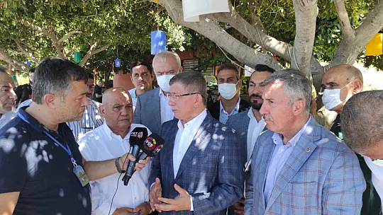 Davutoğlu Muğla'da