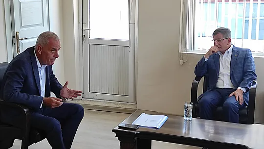 Davutoğlu Marmaris'te incelemeler yaptı