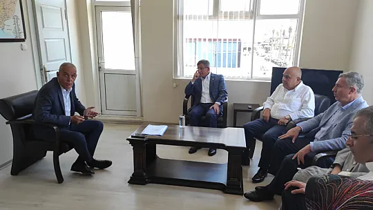 Davutoğlu Marmaris'te incelemeler yaptı