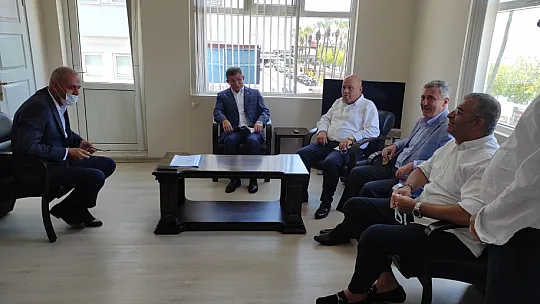 Davutoğlu Marmaris'te incelemeler yaptı